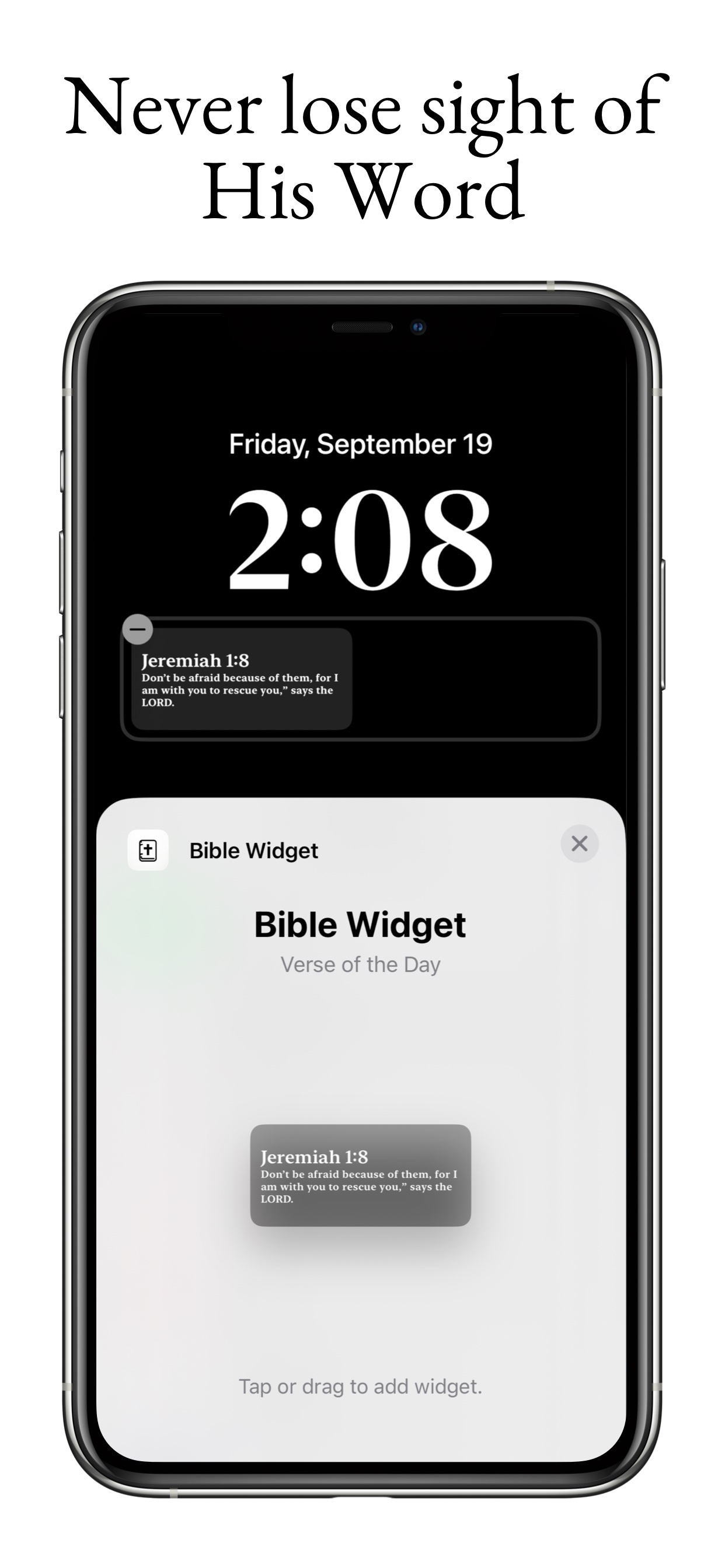 Bible Widget