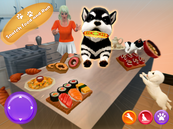 My virtual dog simulator iPad screenshot 2 - Games app