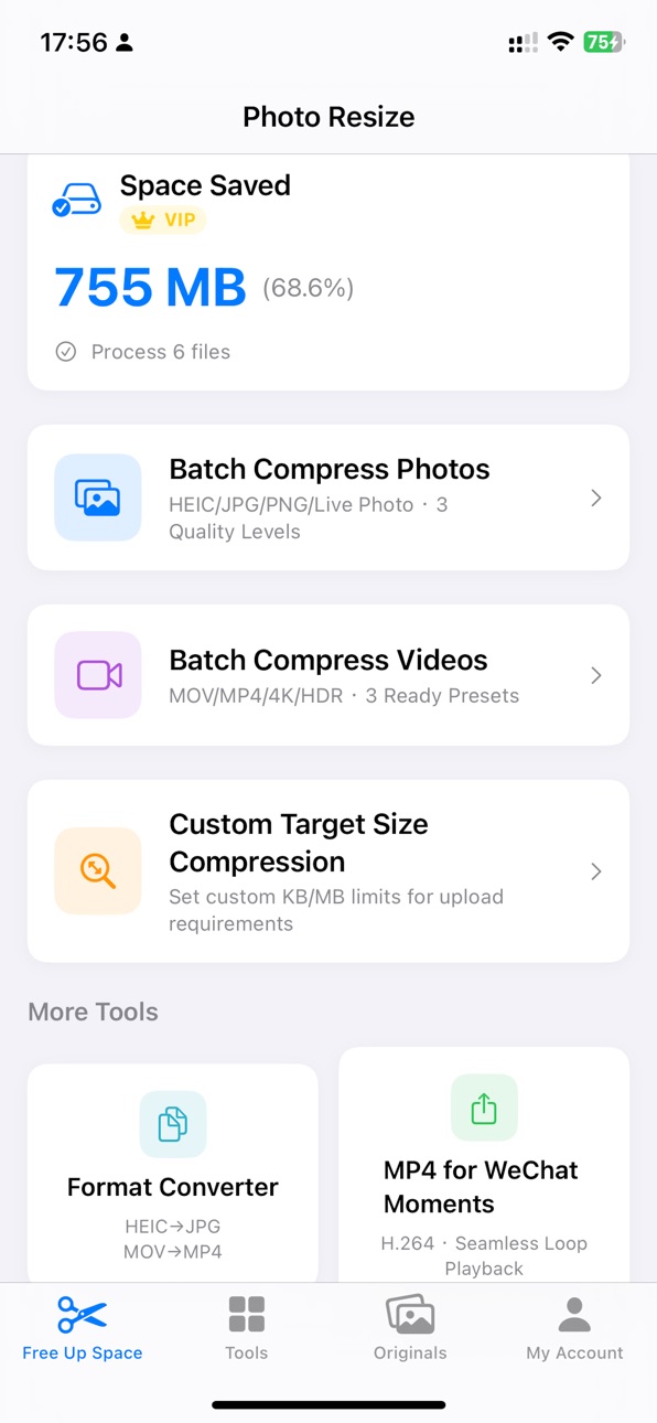 iPhone screenshot