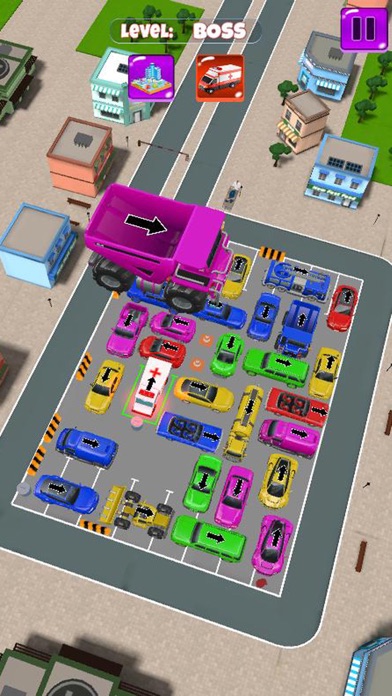 Parking Jam Ambulance Car Out Screenshot