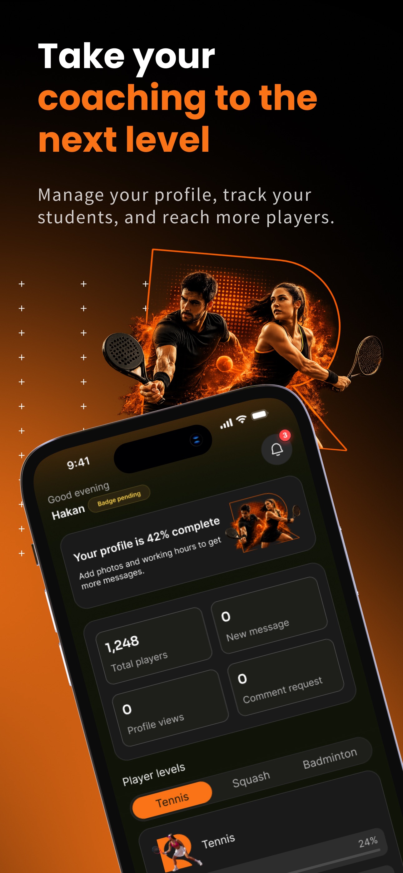 Screenshot 1 of Racket Crush Coach : Tennis