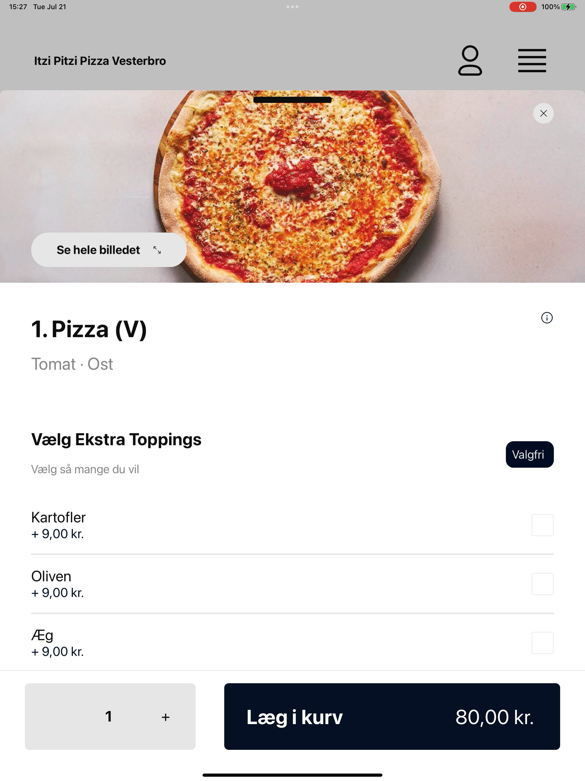 Itzi Pitzi Pizza Vesterbro screenshot 16