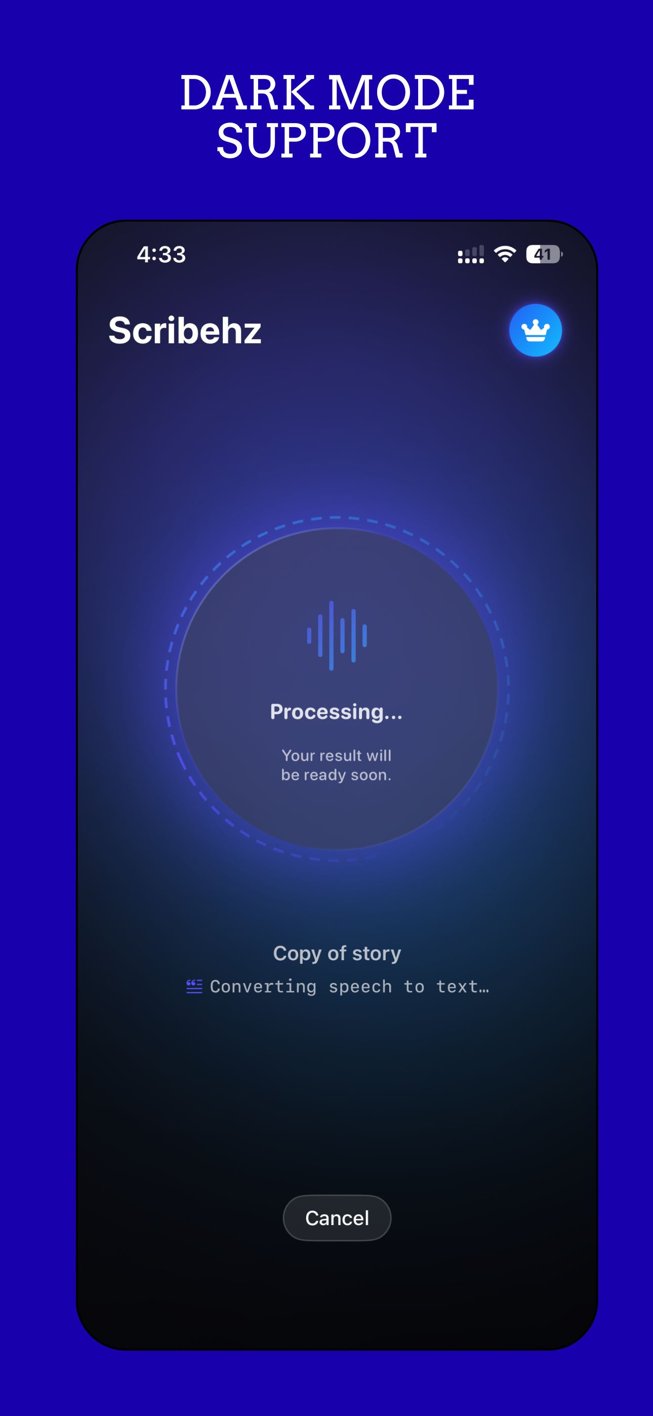 Video Transcriber: Scribehz