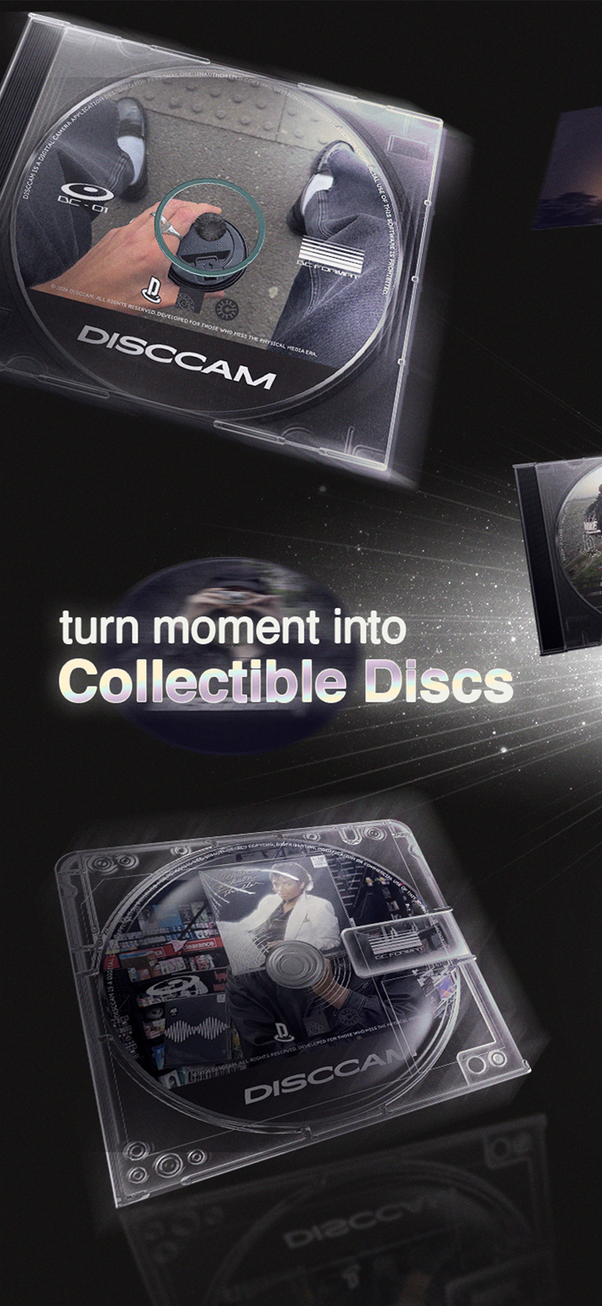 DiscCam: CD & Vinyl Camera