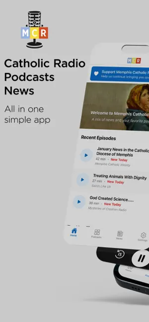 Memphis Catholic Radio screenshot 1