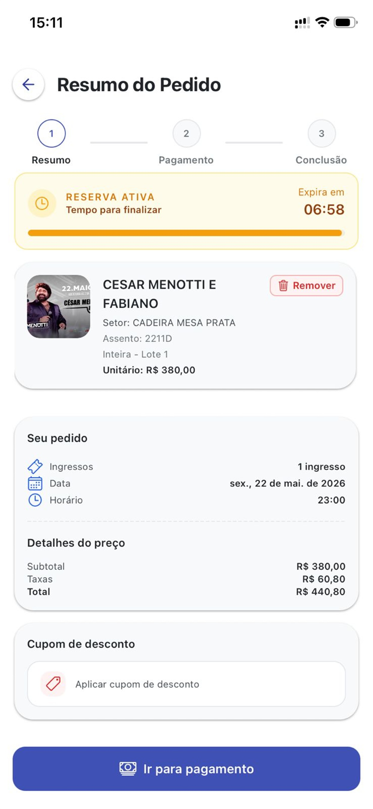 Agora Ingressos screenshot 4