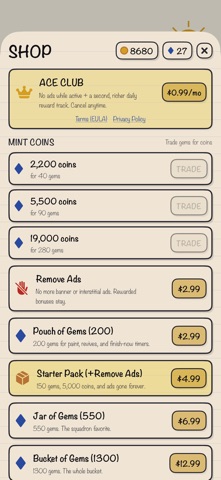 Retro Paper Ace Screenshot 2 of 10
