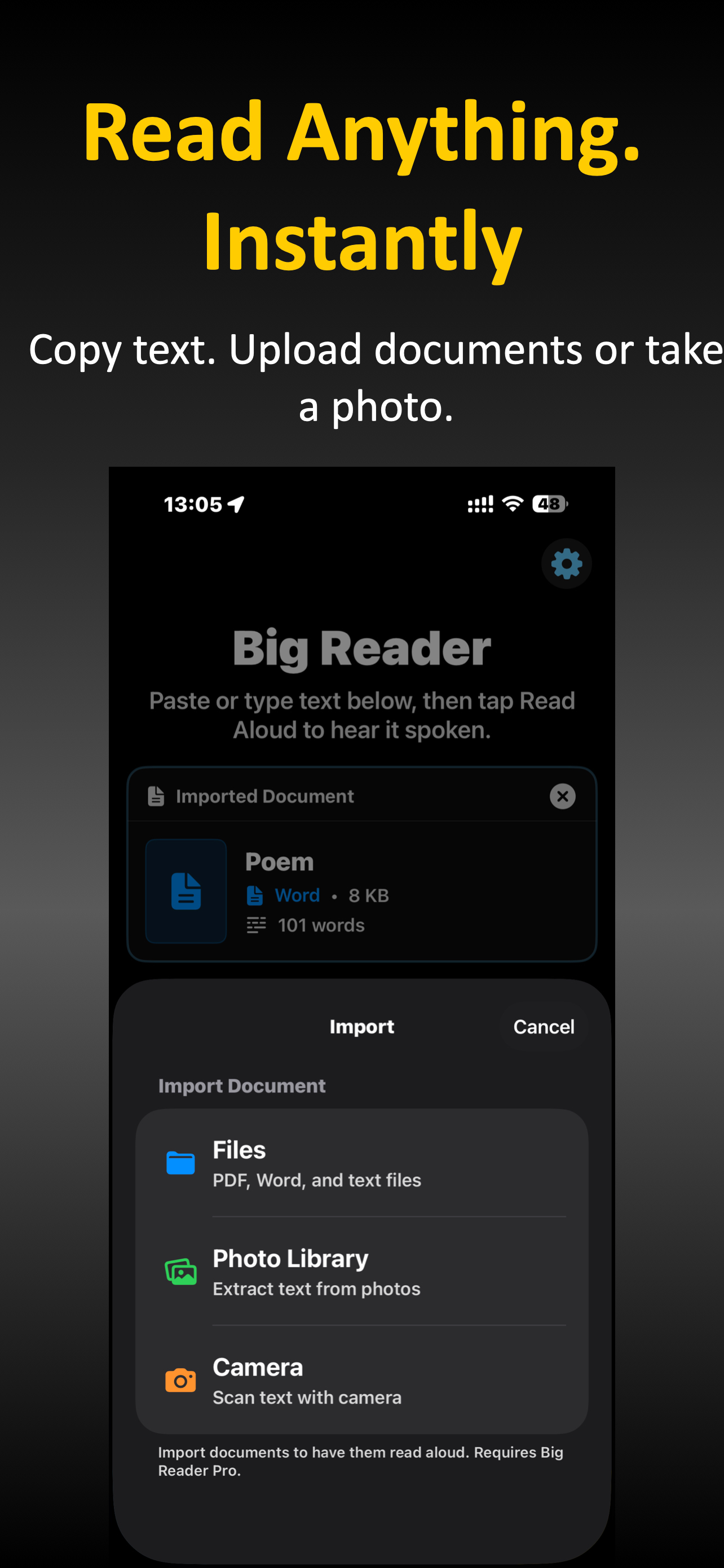 Big Reader - Read Everything screenshot 2