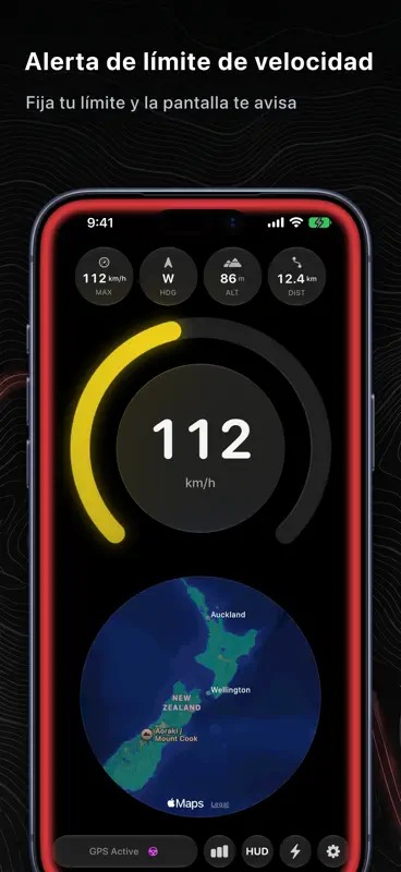 Velocímetro GPS HUD: Speedra screenshot 6 of 6