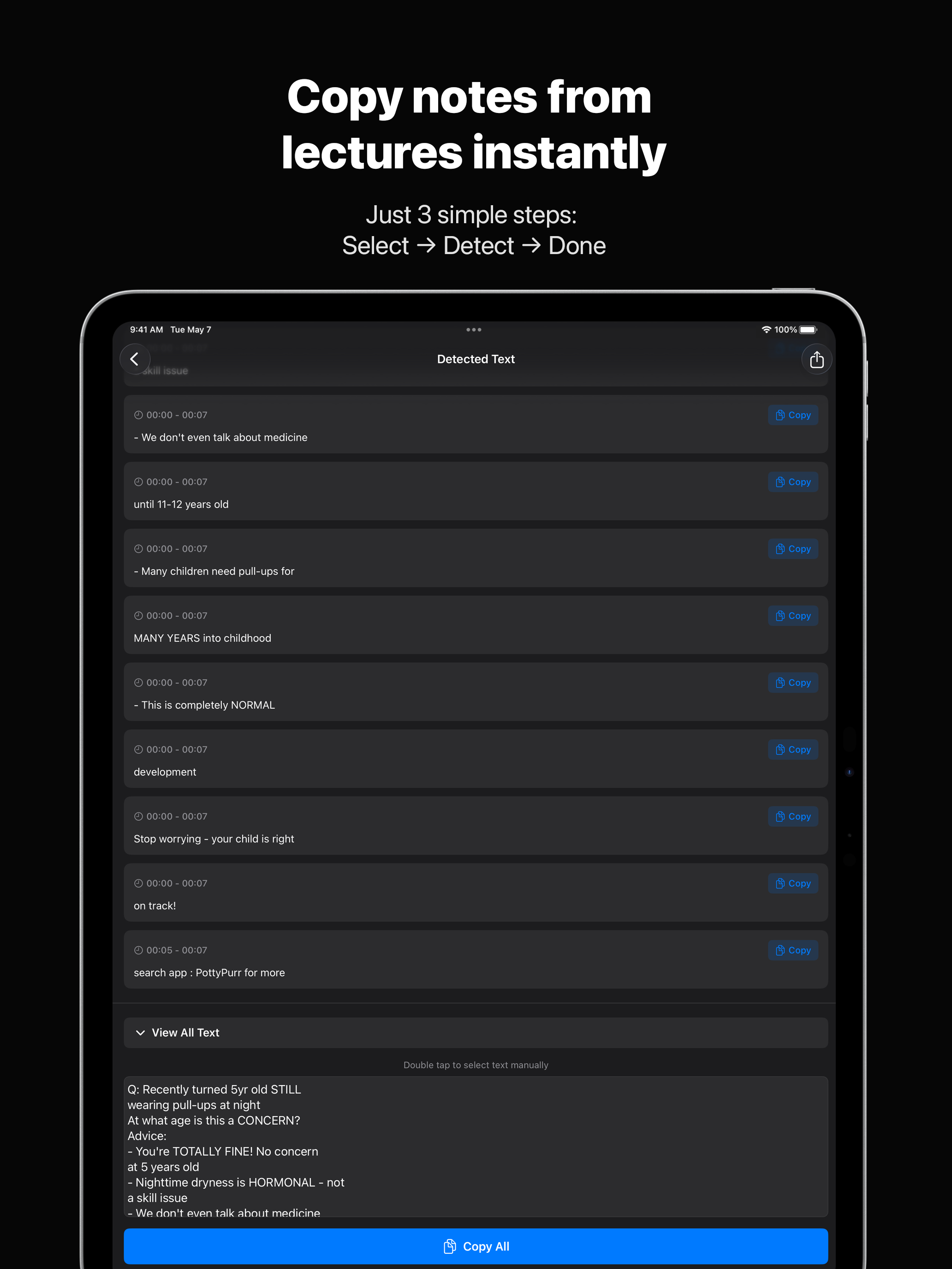 Extract Text From Video &Image