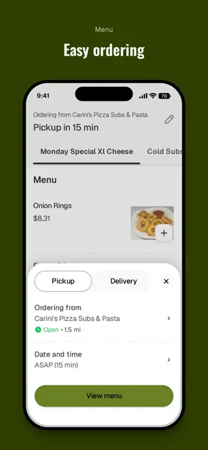 Carini's Pizza Subs & Pasta screenshot 3