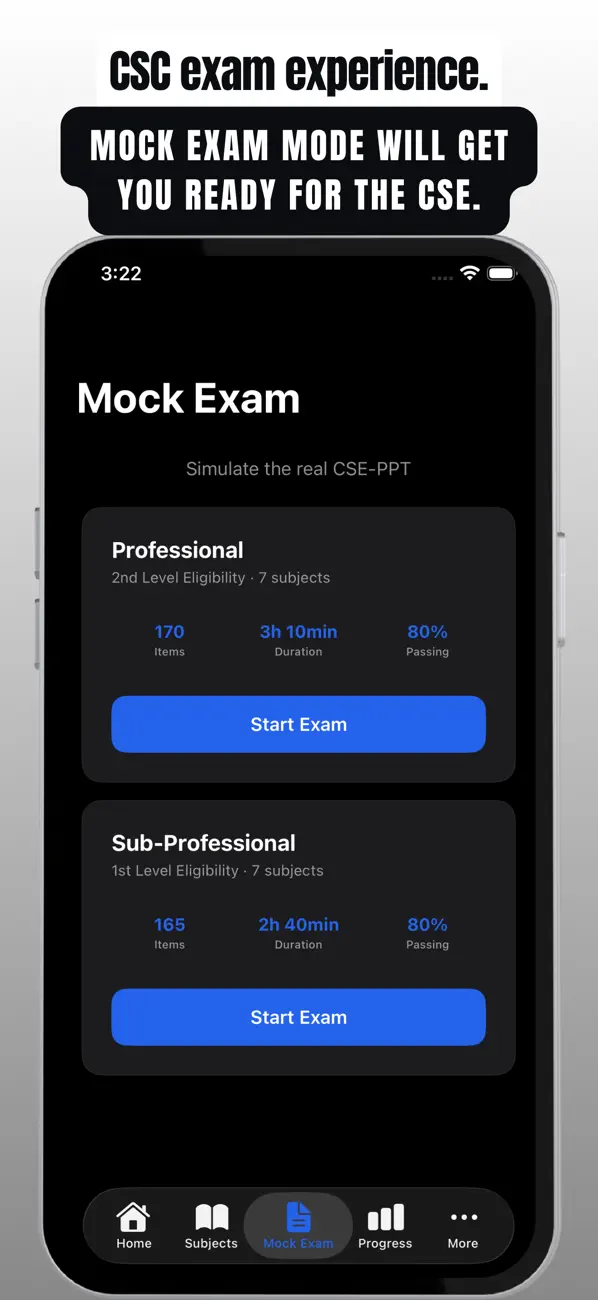 Screenshot #3 pour CSC Exam Philippines