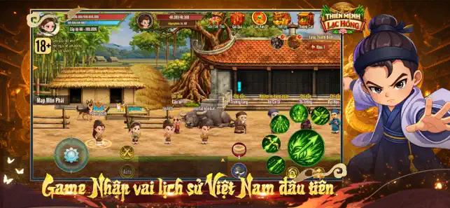 Thiên Mệnh Lạc Hồng iPhone screenshot 4