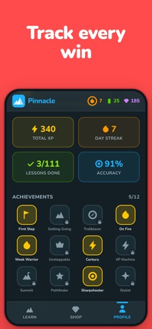 Pinnacle: SAT Prep iPhone screenshot
