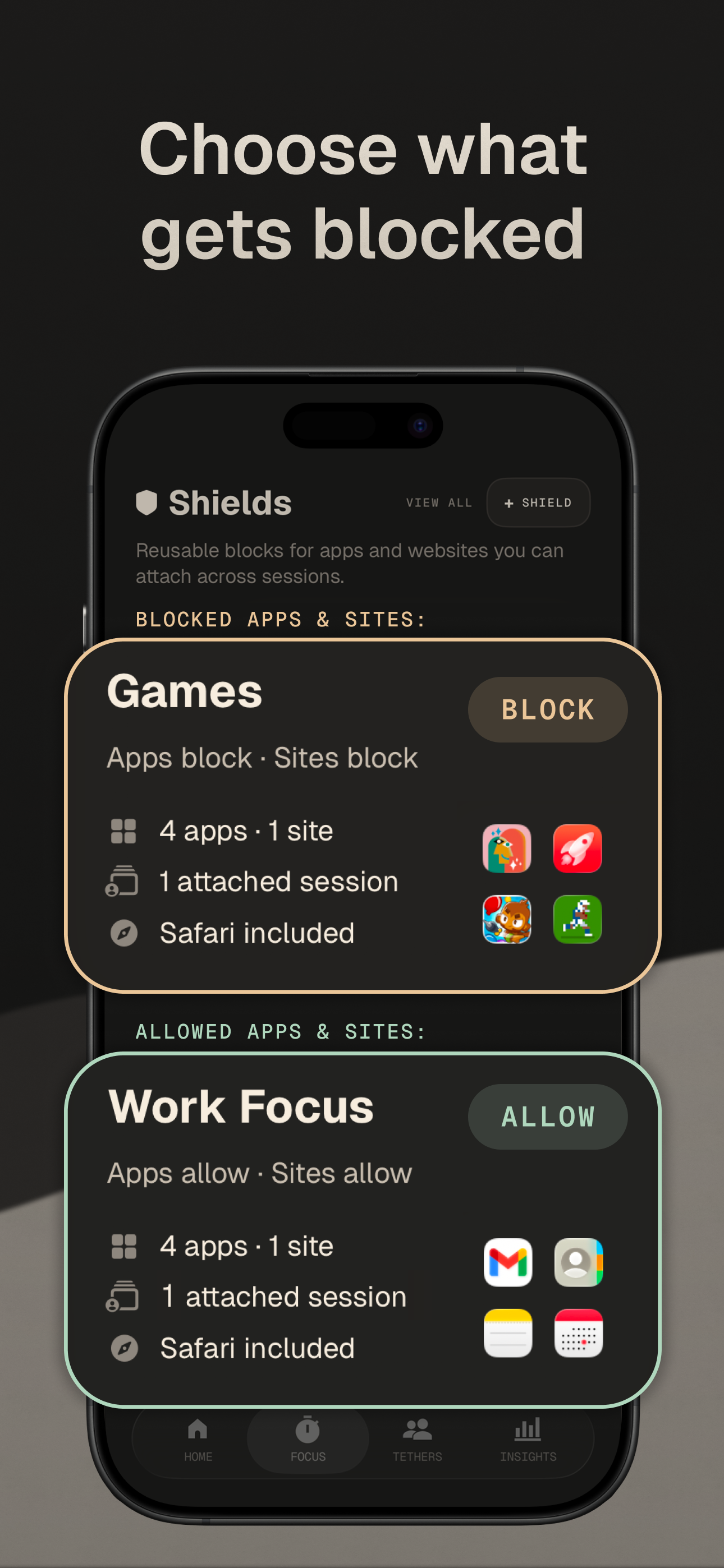 Tether: Focus & Accountability screenshot 5