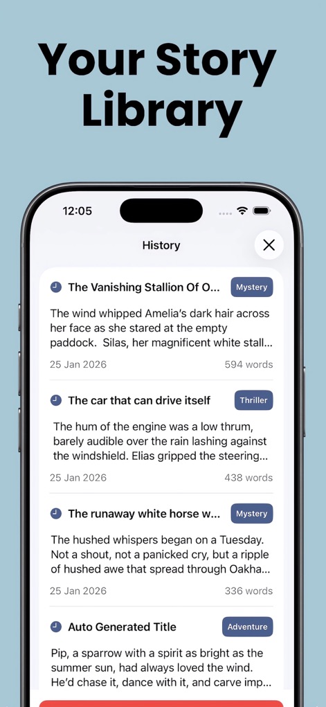 Story Generator - StoryMaker - Books App | MWM