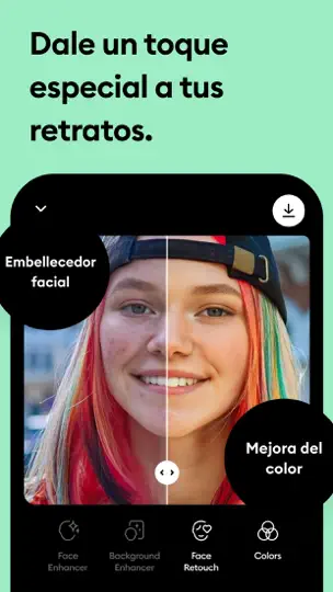 Captura de pantalla de Remini - Mejorador De Fotos IA en iPhone 10