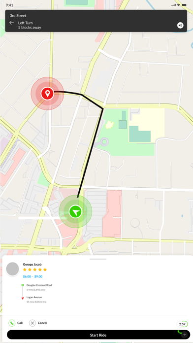 MyCab Drivers Screenshot