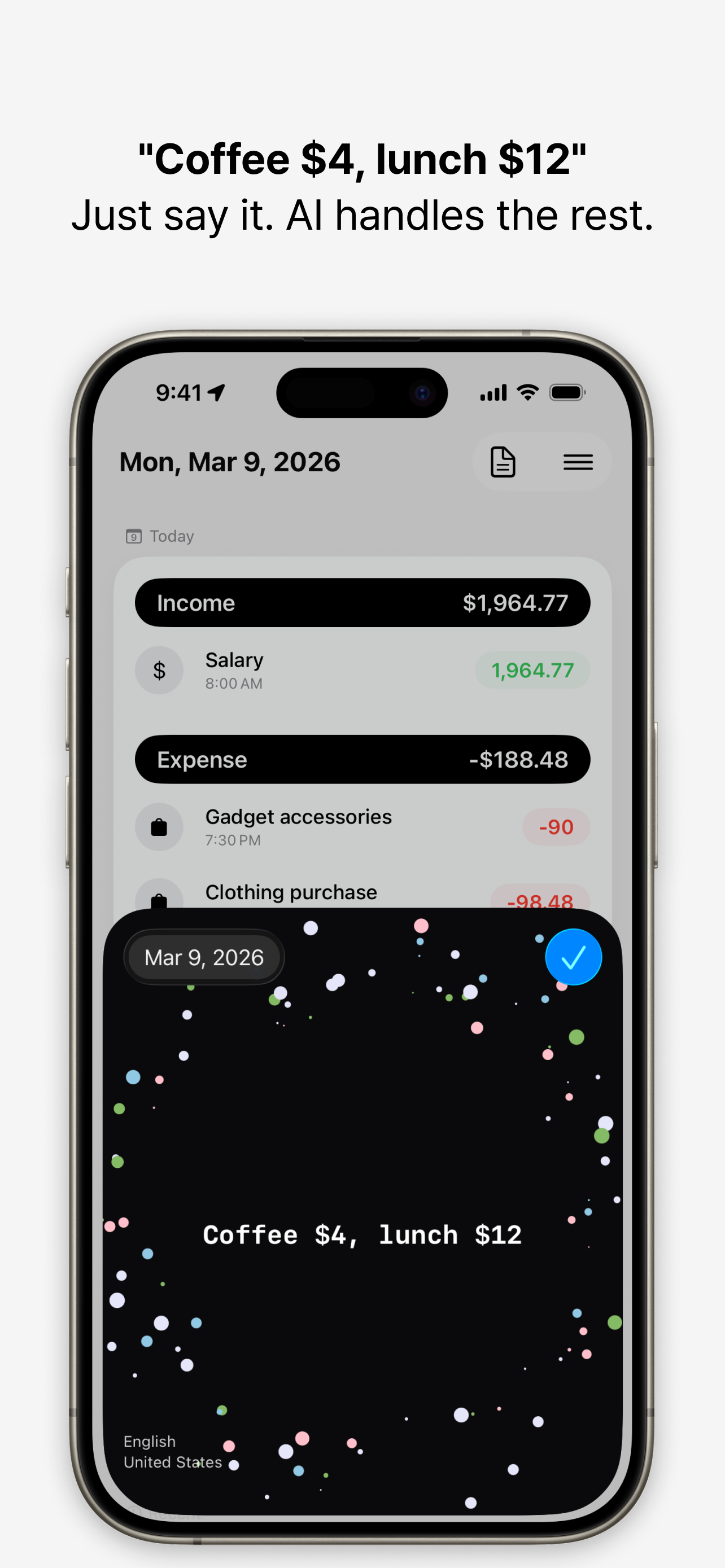 Hey Money – AI Budget Tracker screenshot 5