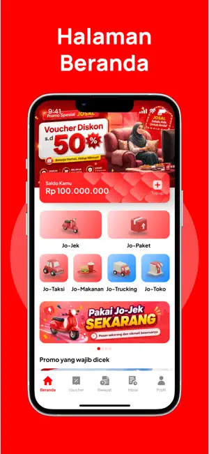 Josal Transportasi Online screenshot 1