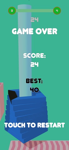 Stack Ball Rush For Jump iPhone screenshot