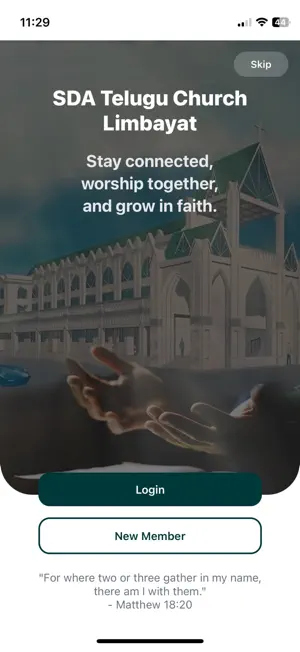 SDA Telugu Church Limbayat screenshot 1