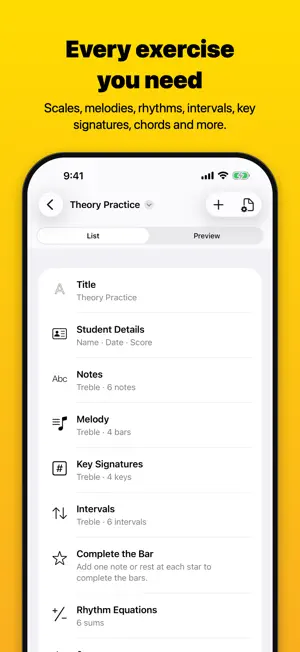 Mustud - Music Theory Sheets screenshot 2