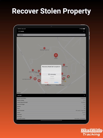 WestWide Tracking iPad screenshot