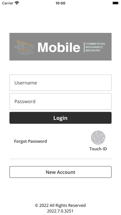 Mobile Commercial Ins Online Screenshot