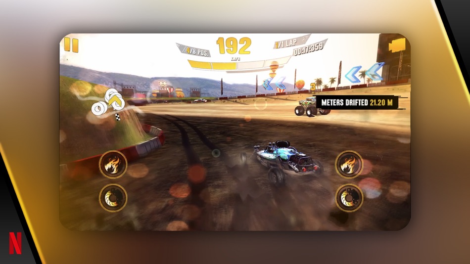 #6. Asphalt Xtreme (iOS) От: Netflix, Inc.