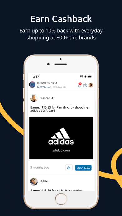FlipGive Shop - Funding Sports Screenshot