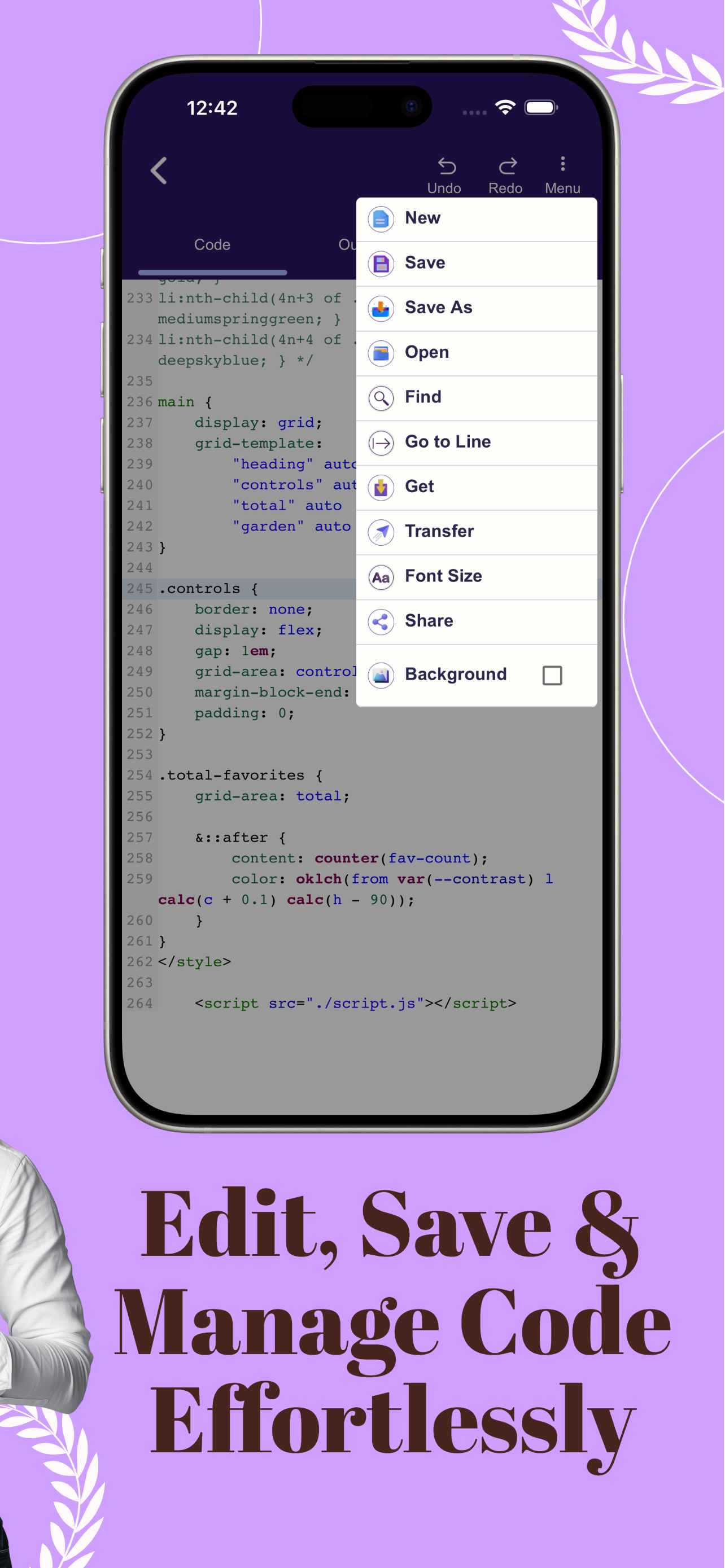 Smart HTML Editor with AI