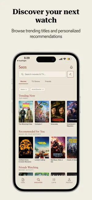 Seen: Rate Movies & Shows screenshot 2