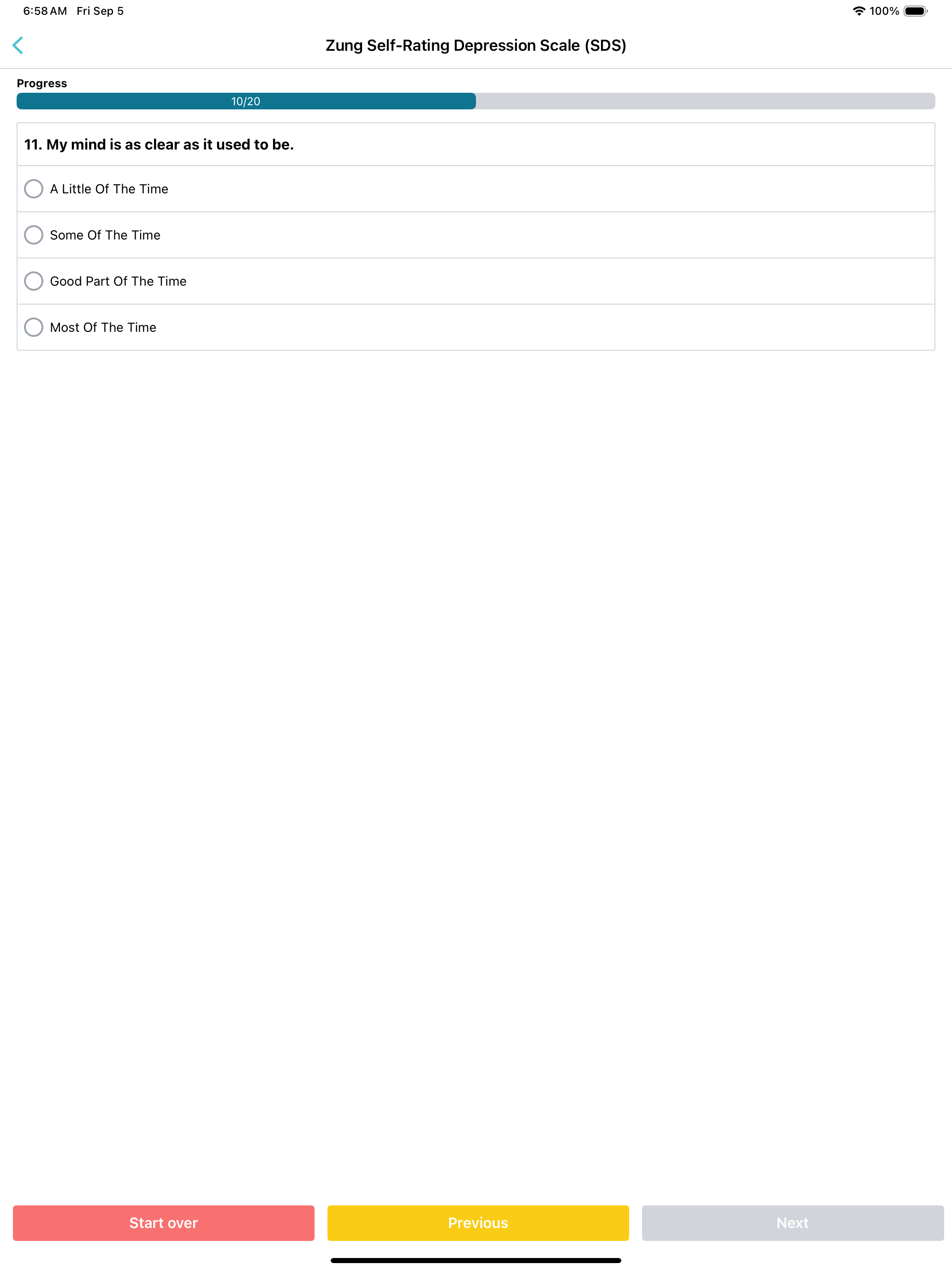 Health Tools: Psycho Tests screenshot 16