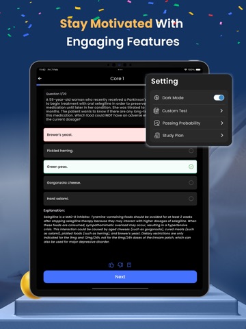 NAPLEX Practice Tests 2026 iPad screenshot