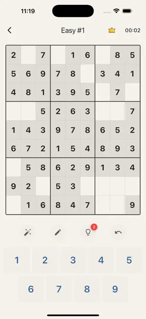 Daily Sudoku+ screenshot 3