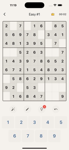 Daily Sudoku+ Screenshot 3 of 9