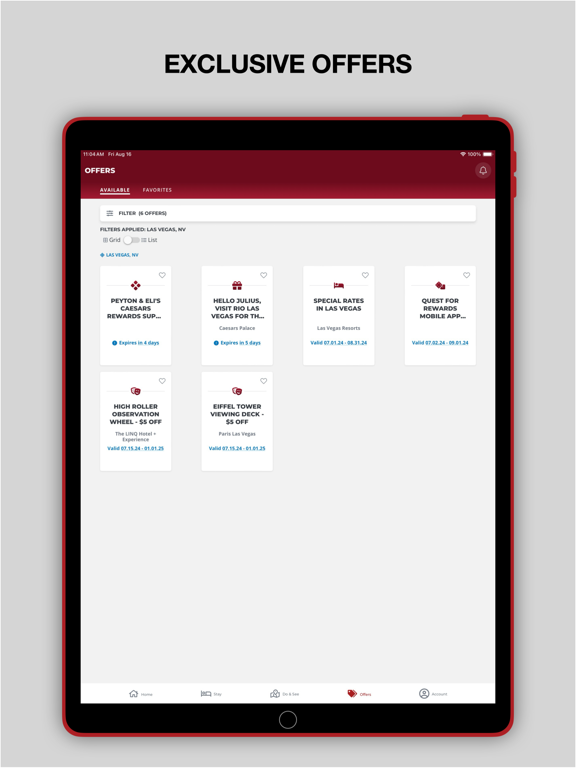 Screenshot #5 pour Caesars Rewards Resort Offers