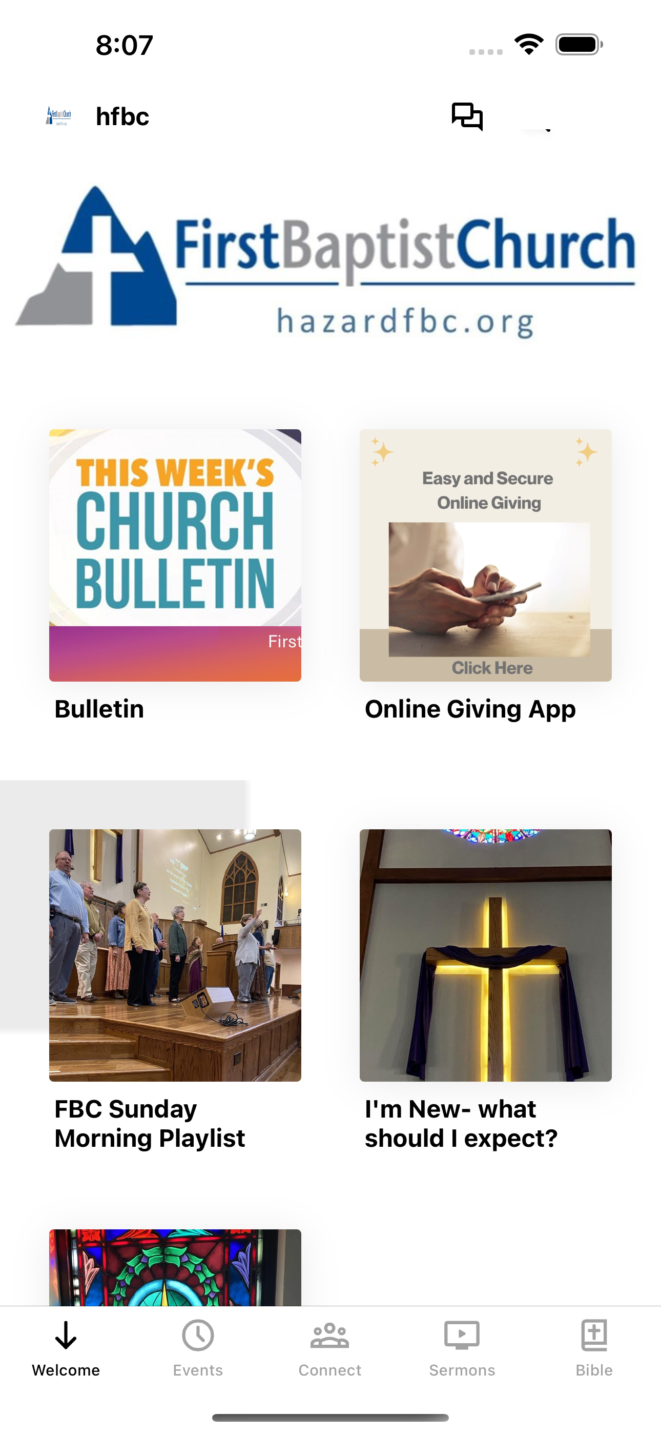 First Baptist Church Hazard