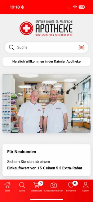 Apotheken Schorndorf & eRezept screenshot 1