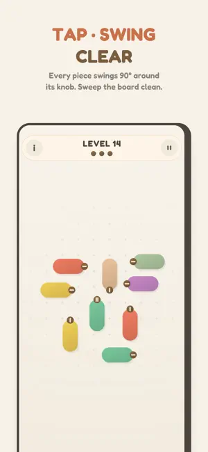 SwingOut: Calm Logic Puzzle screenshot 1