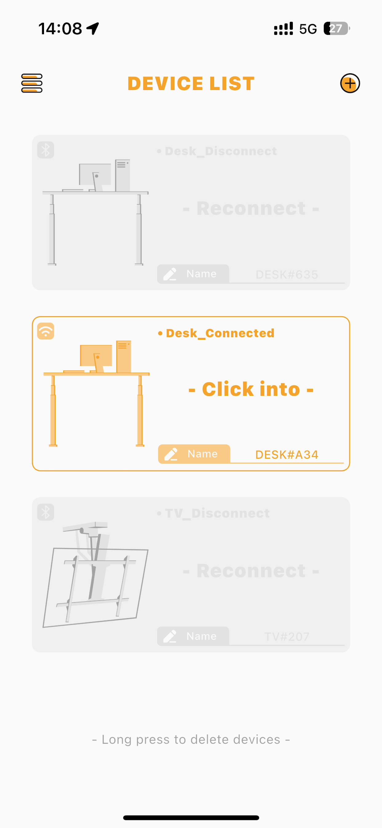 OKIN SmartOffice screenshot 2