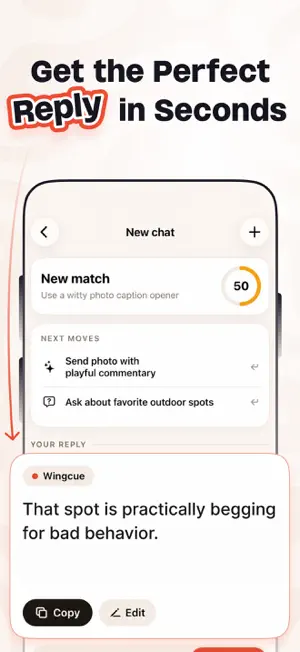 WINGCUE: Your AI Wingman screenshot 3