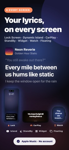 Vibe: Dynamic Lyrics & CarPlay Screenshot 8 of 8