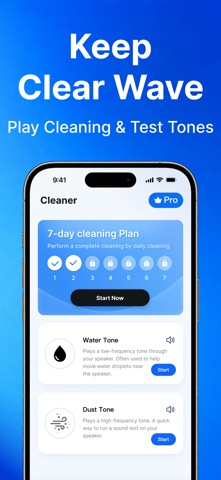 Water Eject: Clean Speaker Hz iPhone screenshot 2
