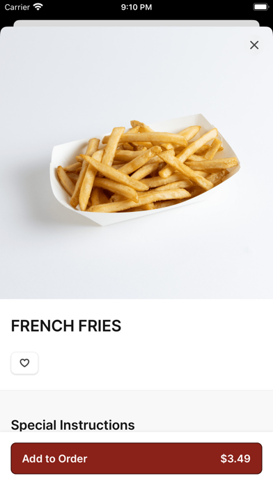 Baldo's Restaurant iPhone screenshot 4 - Food & Drink app