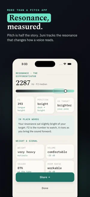 Juni: Trans Voice Training screenshot 3