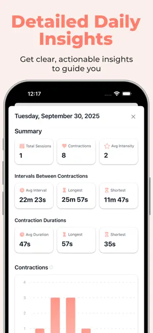 Contraction Timer: Labr screenshot 4
