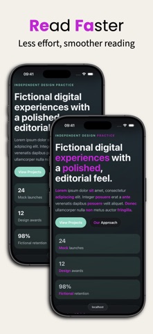 Bold Reading iPhone screenshot