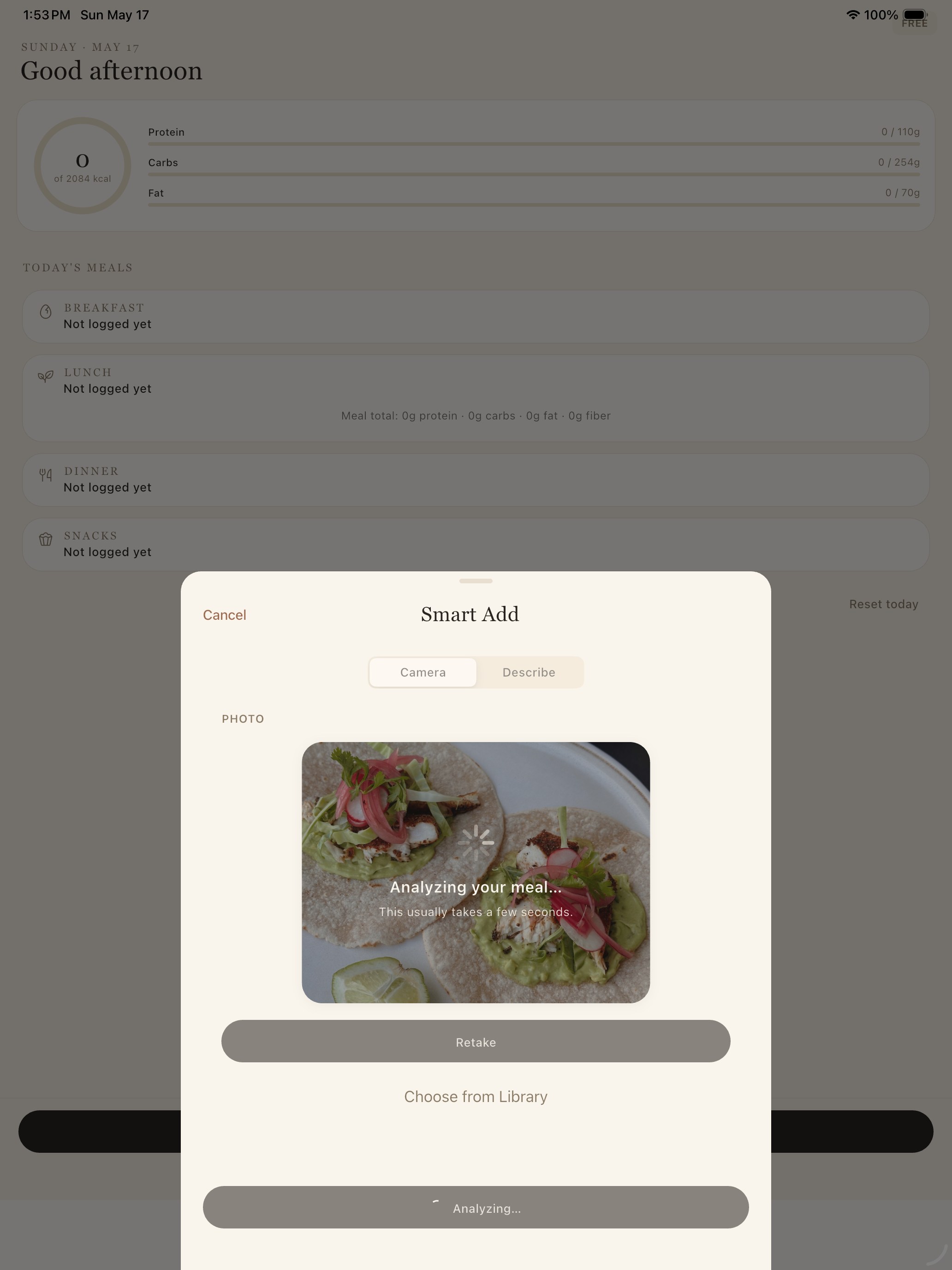 Nutrition Mate: Macro Tracker